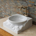 Natural Marble Stone Wash Basin Sink for Bathroom